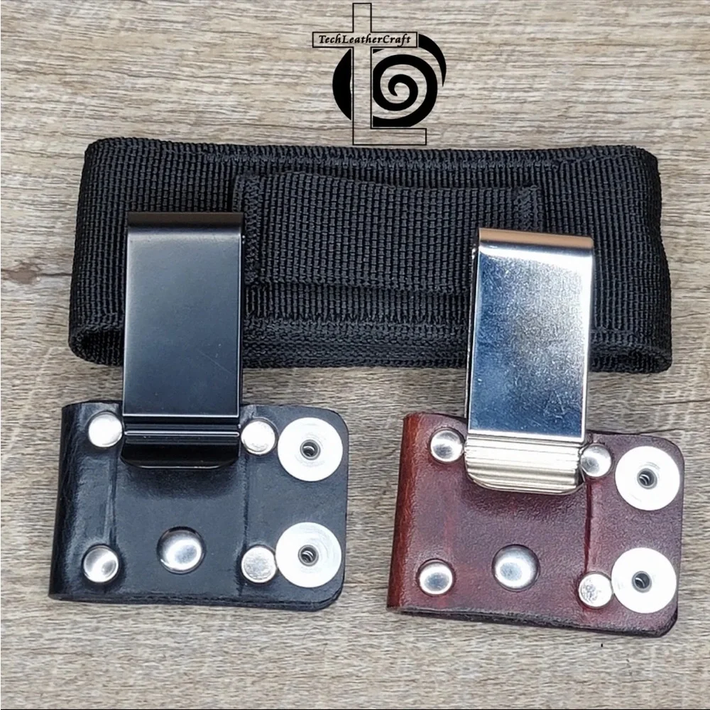 Belt Clip Adapter tool sheath accessory Multi-Tool or knife Pouch Case - Picture 12 of 17